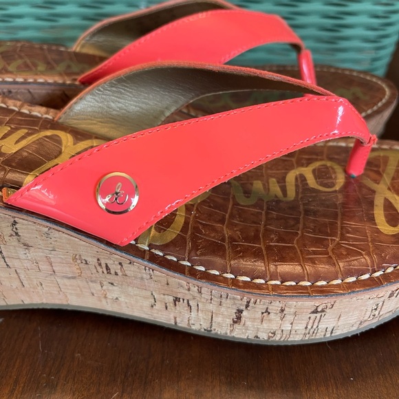 NWOT Sam Edelman Romy Women's Sandal with  Cork Wedge - Picture 6 of 9